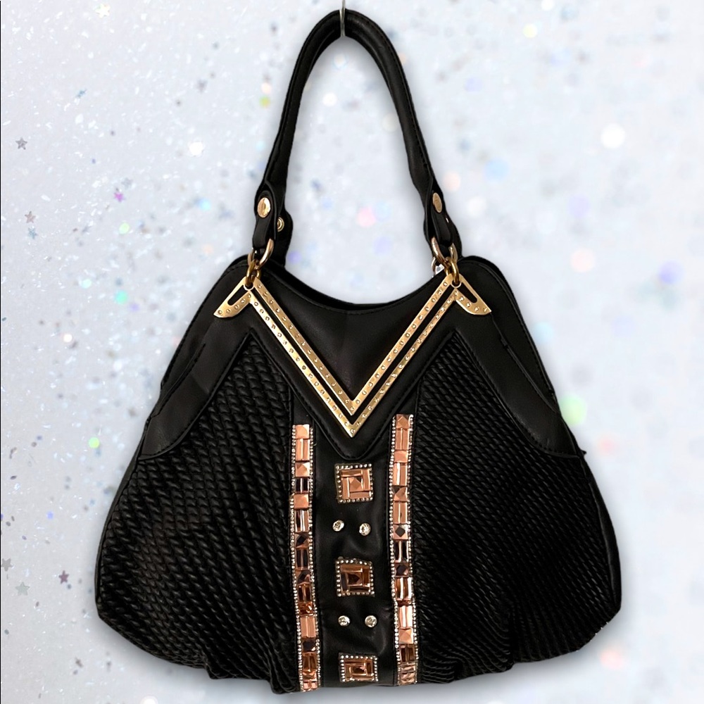 Unique top handle bag ✨💎